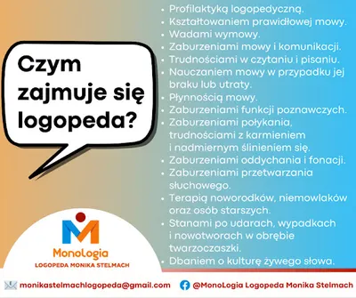 Gabinet Logopedyczny MonoLogia Logopeda Monika Stelmach-Wyrwas